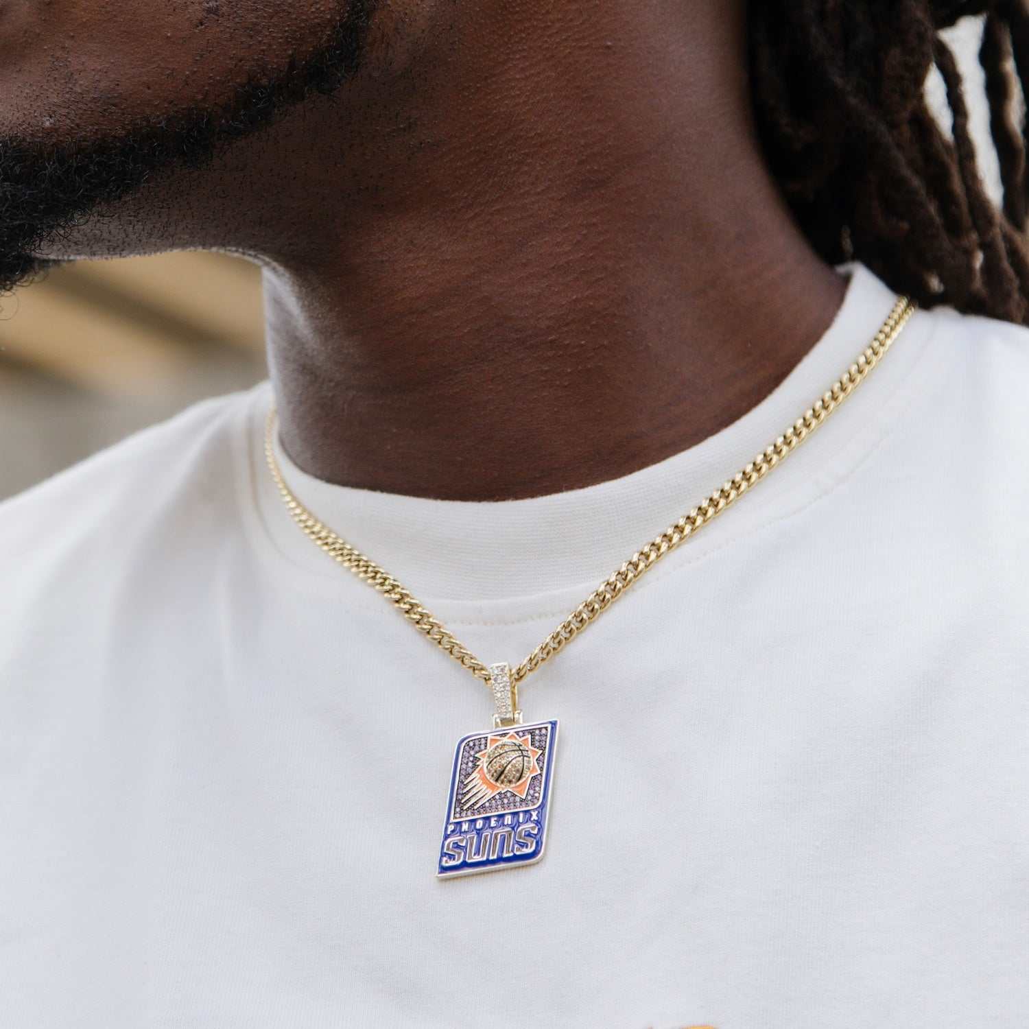 Phoenix Suns Official NBA Logo Pendant