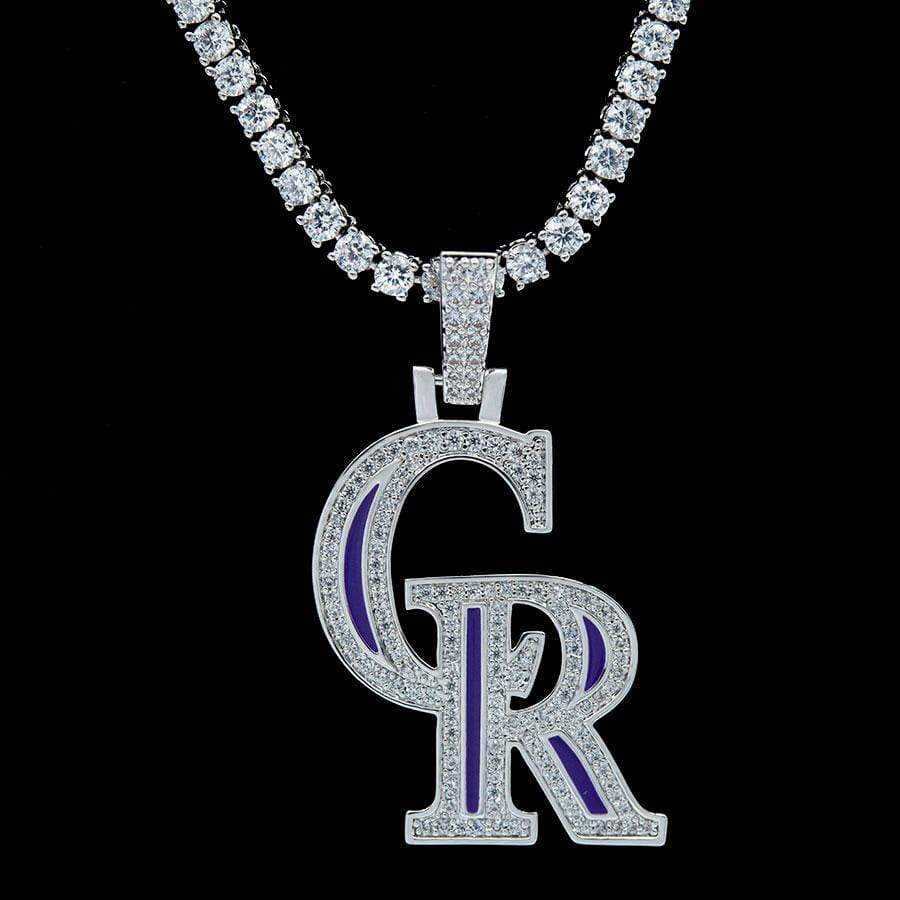 Colorado Rockies Official MLB Logo Pendant