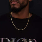 Franco Chain in Yellow Gold - 3mm