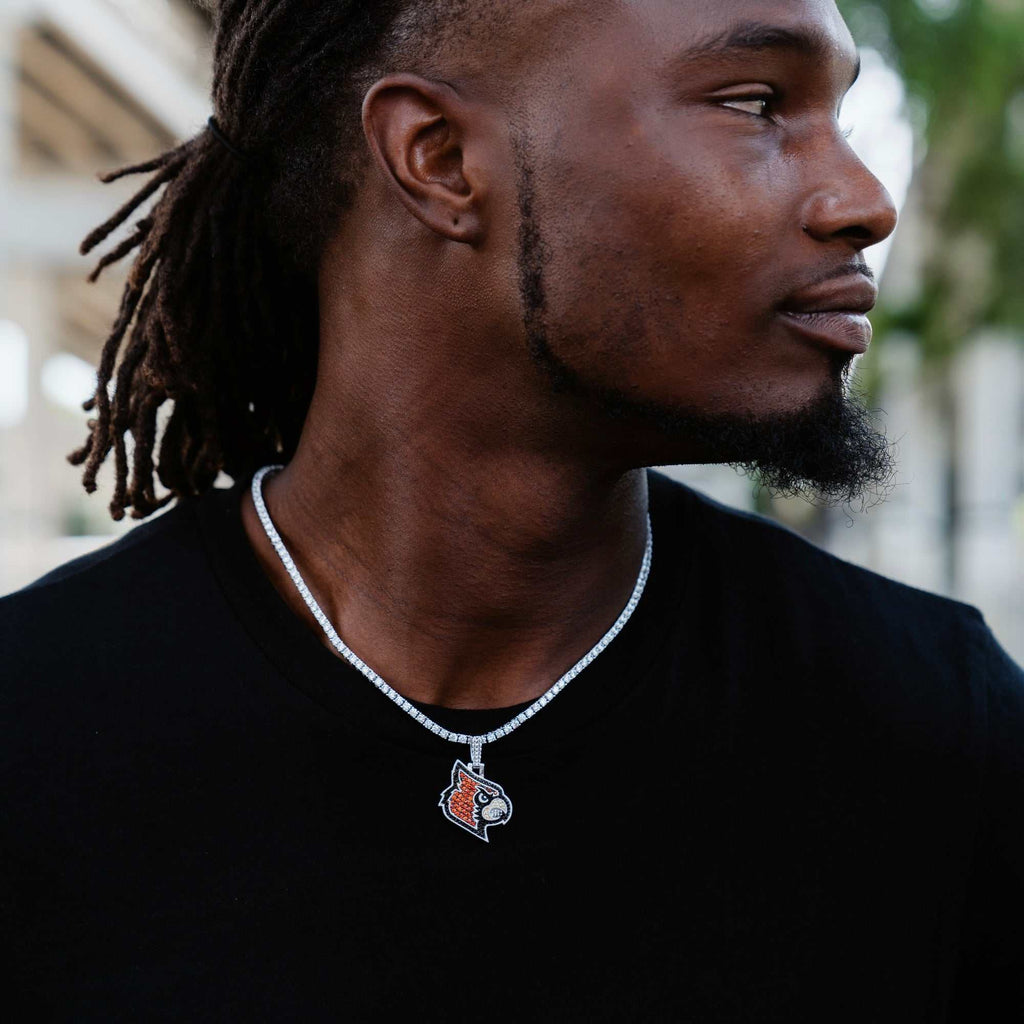 Louisville Cardinals Official NCAA Logo Pendant