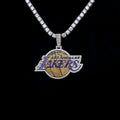 Los Angeles Lakers Official NBA Large Logo Pendant