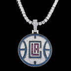 LA Clippers Official NBA Logo Pendant