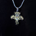 Florida Panthers Official NHL Winter Classic Logo Pendant in White Gold