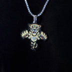 Florida Panthers Official NHL Winter Classic Logo Pendant in White Gold