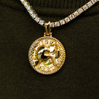Fight Hard Coin Pendant