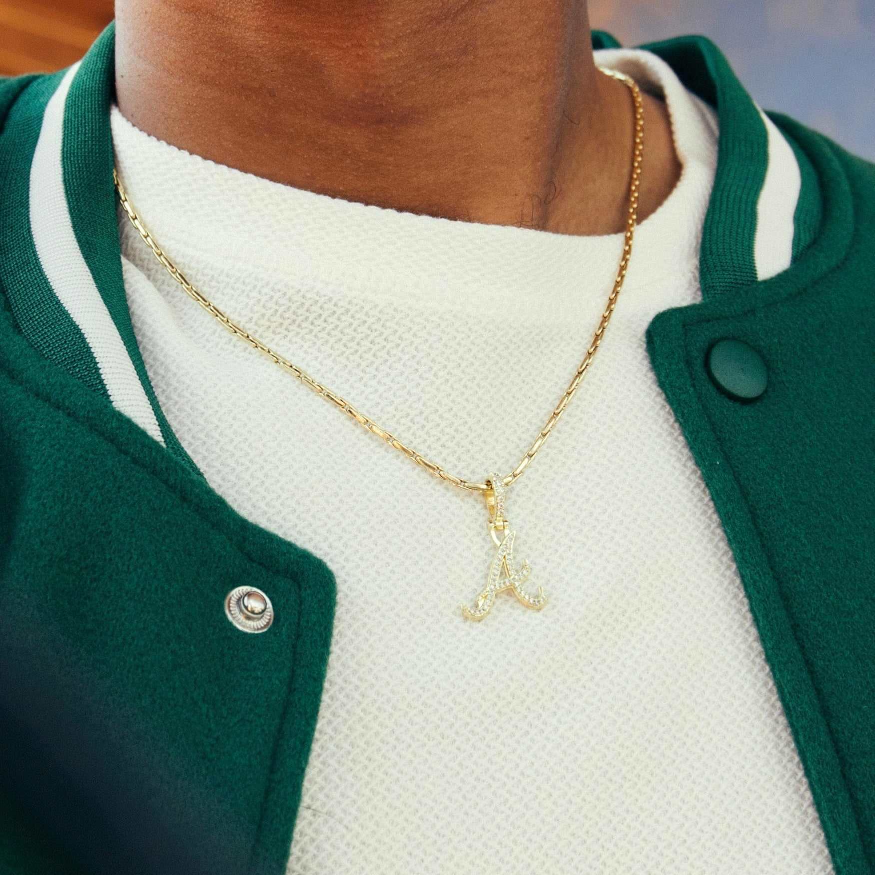 Atlanta Braves Official MLB Micro Logo Pendant