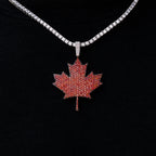 Iced Canada Pendant