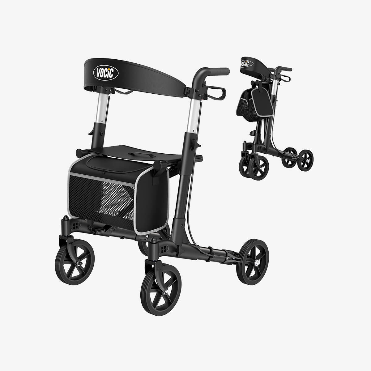Z23 All Terrain Rollator Walker With Seat
