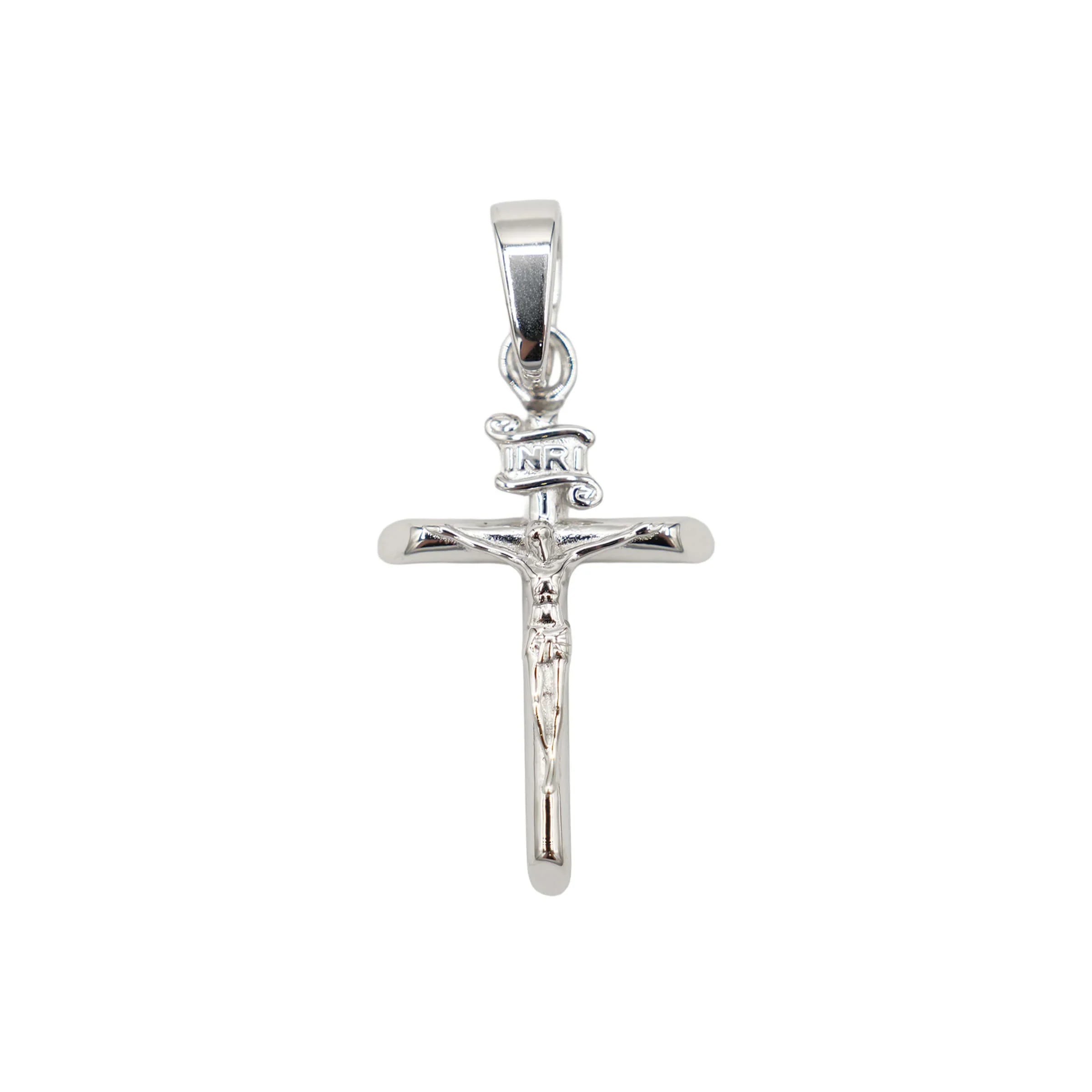 Crucifix Pendant in Sterling Silver