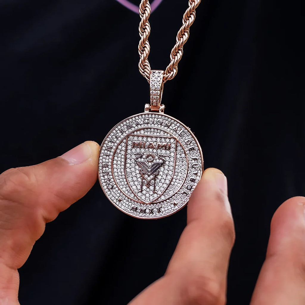 Inter Miami CF Official MLS Logo Pendant