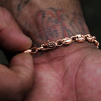 Valentina Bracelet in Rose Gold- 7mm