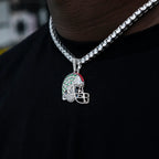 Ohio State Buckeyes Official NCAA Football Helmet Pendant