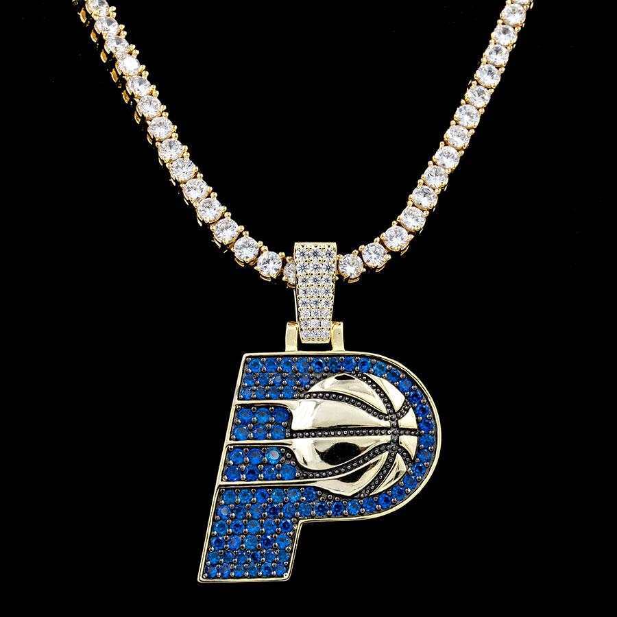 Indiana Pacers Official NBA Logo Pendant