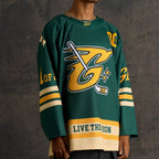 GLD Green and Yellow Hockey Jersey