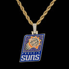 Phoenix Suns Official NBA Logo Pendant