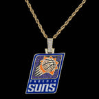 Phoenix Suns Official NBA Logo Pendant