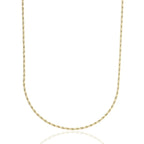 Rope Chain in Yellow Gold - 2mm