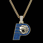 Indiana Pacers Official NBA Logo Pendant