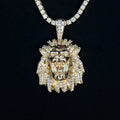 Iced Lion Pendant