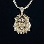 Iced Lion Pendant