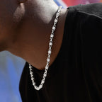 Iced Ball Box Link Chain + Bracelet Bundle