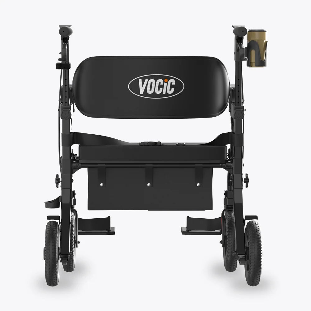 Z59 2 in 1 Heavy Duty Walker Wheelchair Combo
