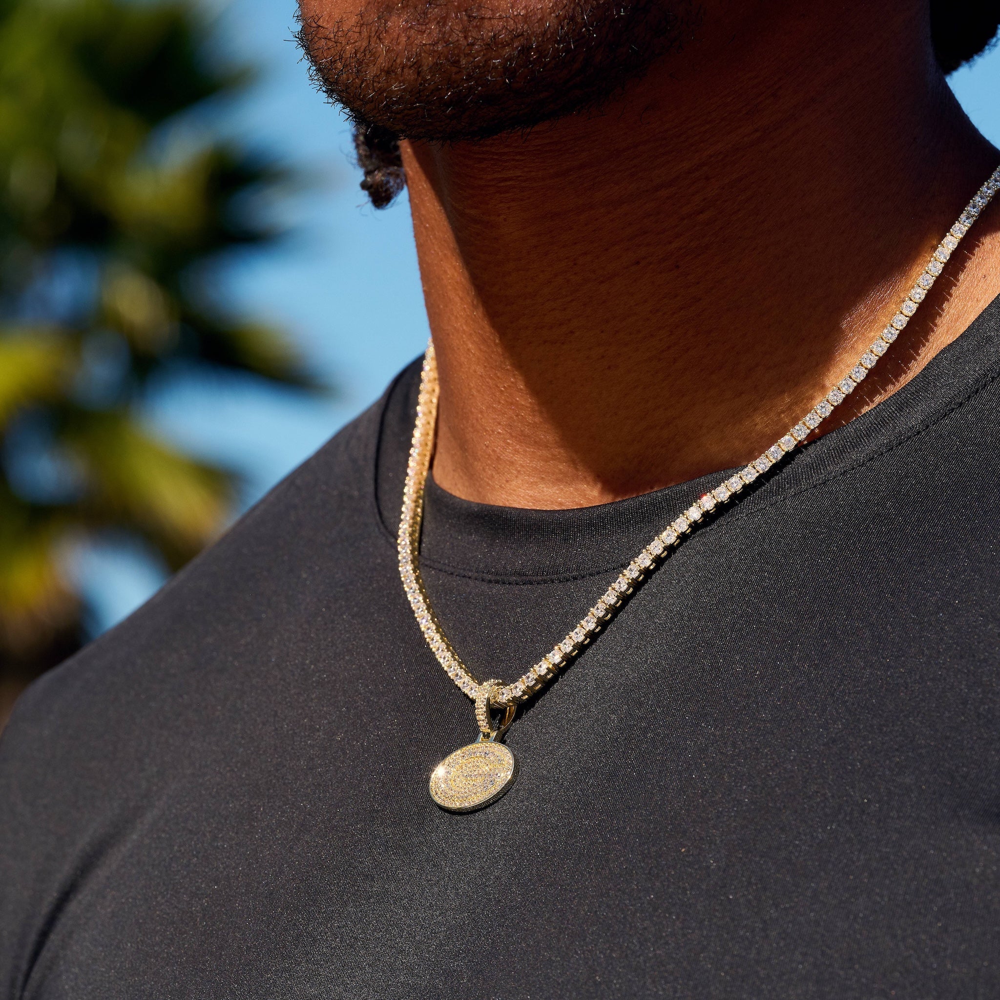 Green Bay Packers Official NFL Micro Logo Pendant in Yellow Gold