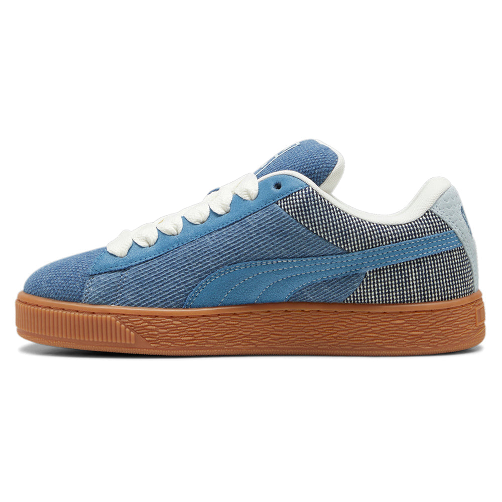 Suede XL Denim Lace Up Sneakers