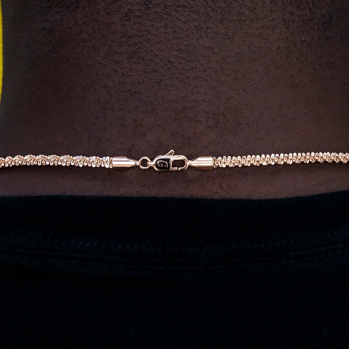 Popcorn Chain in Rose Gold- 4mm