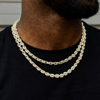Micro Valentina Chain in Yellow Gold - 7mm