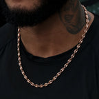 Valentina Chain in Rose Gold- 7mm