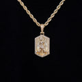 San Lazaro Pendant in Yellow Gold