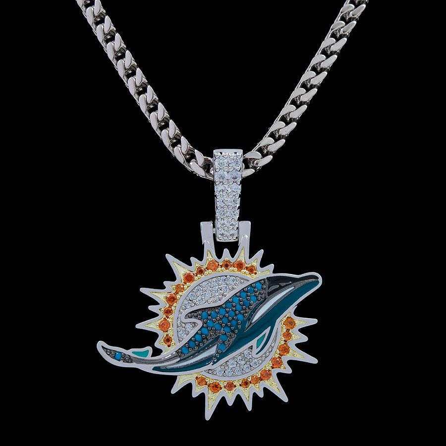 Miami Dolphins Official NFL Pendant