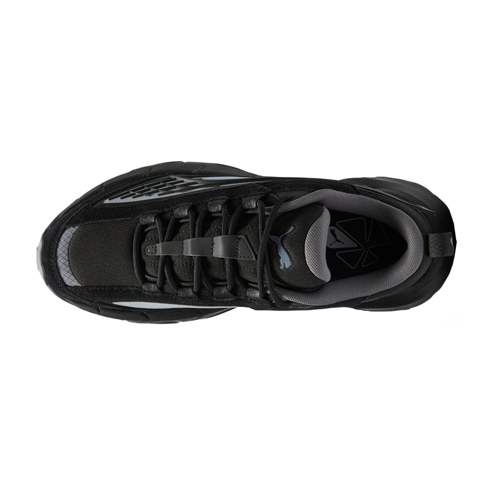 Carbon Particle Lace Up Sneakers
