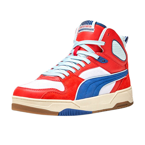Rebound Break Mid Retro Run Lace Up Sneakers