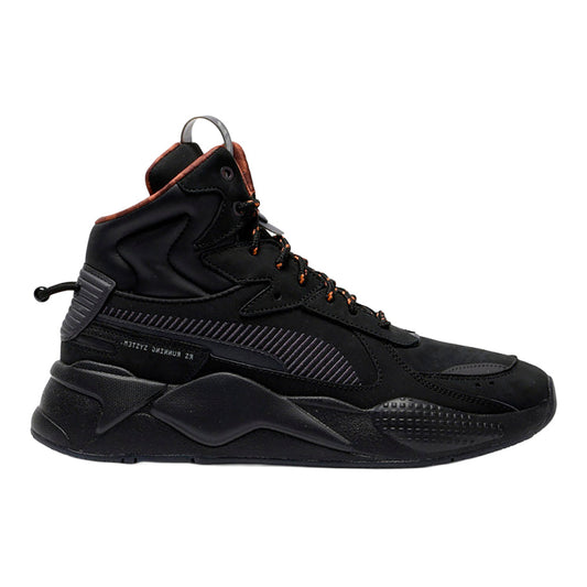 Rs-X Mid Black Ice Lace Up Sneakers