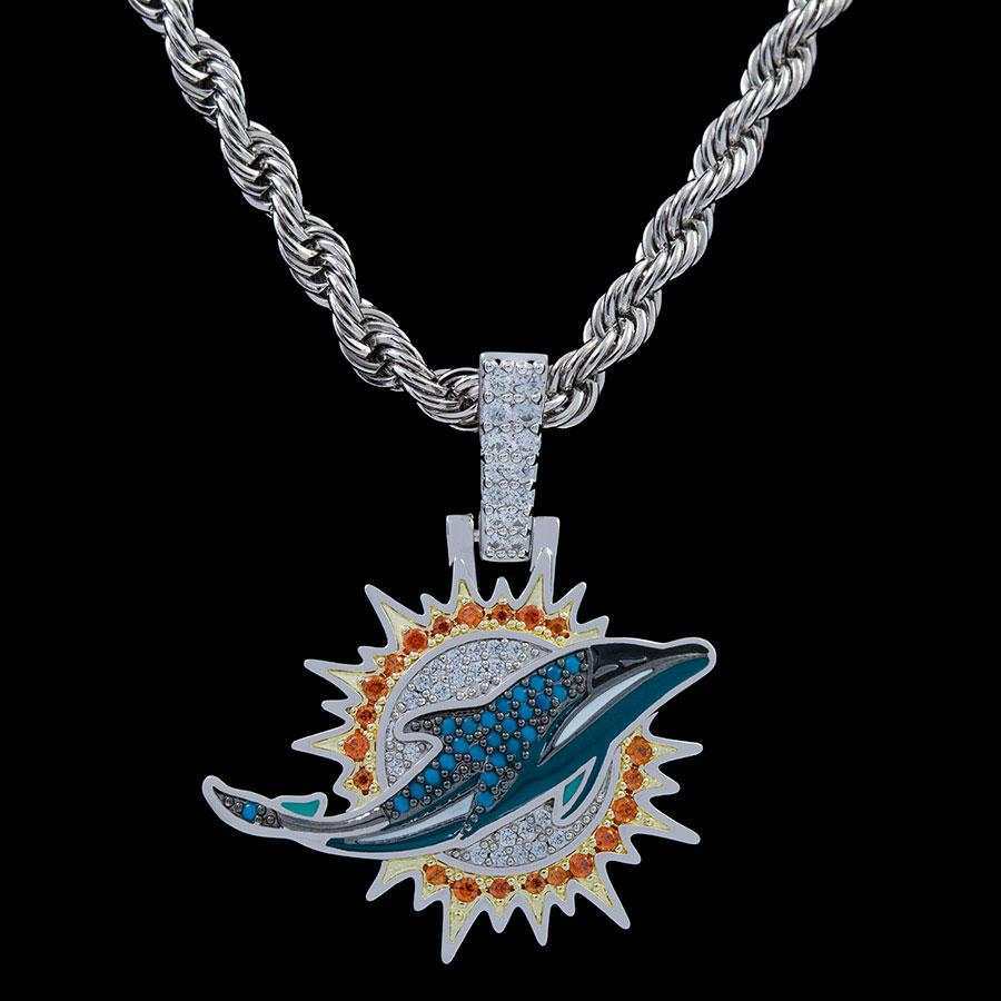 Miami Dolphins Official NFL Pendant