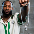 Green Bay Packers Aaron Jones Jersey Pendant