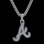 Atlanta Braves Official MLB Logo Pendant