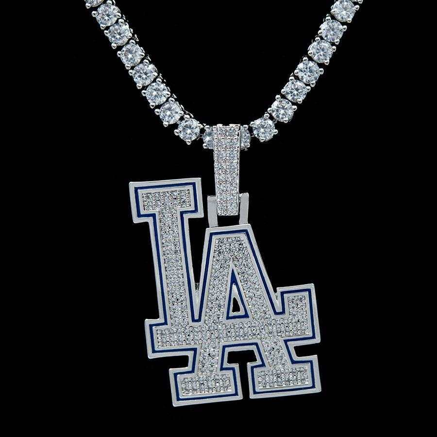Los Angeles Dodgers Official MLB Logo Pendant