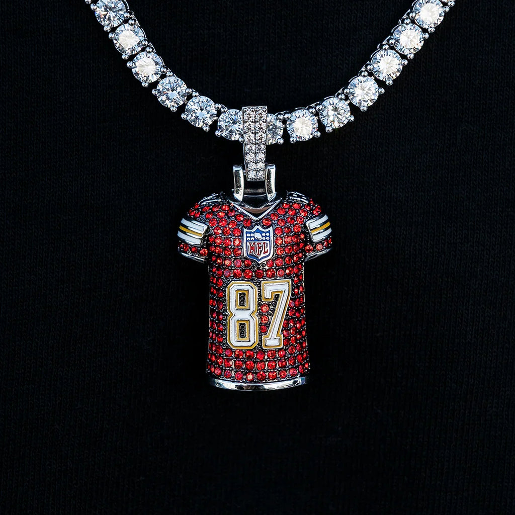 Kansas City Chiefs Travis Kelce Jersey Pendant