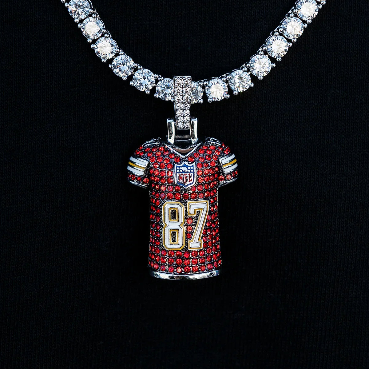 Kansas City Chiefs Travis Kelce Jersey Pendant