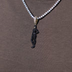Cat Woman Body Official DC Comics Pendant in Yellow Gold