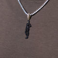 Cat Woman Body Official DC Comics Pendant in Yellow Gold