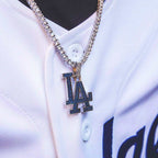 Los Angeles Dodgers 150th Anniversary Official MLB Logo Pendant