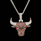 Chicago Bulls Official NBA Logo Pendant