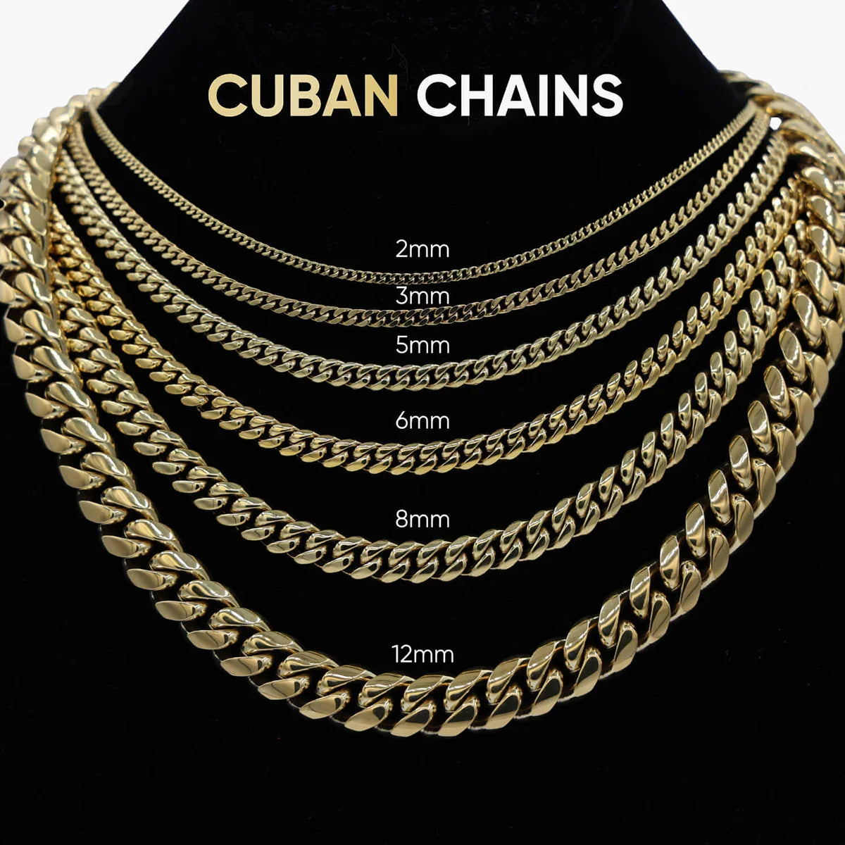 South Beach Cuban™ Chain in White Gold- 5mm