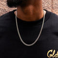 Miami Cuban Chain in White Gold - 5mm