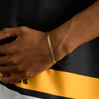 Curb Chain Bracelet in Yellow Gold - 4mm