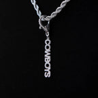 Dallas Cowboys Official NFL Wordmark Logo Clip On Pendant - White Gold